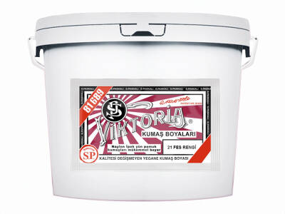 Viktoria Kumaş Boyası 21 Fes Renk 5 Kg - 1
