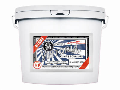 Viktoria Kumaş Boyası 29 Lacivert Orta Renk 5 Kg - 1