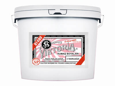 Viktoria Kumaş Boyası 3 Yavru Ağzı Renk 5 Kg - 1