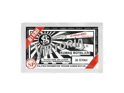 Viktoria Kumaş Boyası 30 Siyah Renk - 