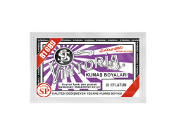 Viktoria Kumaş Boyası 31 Eflatun Renk - 