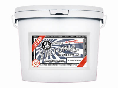 Viktoria Kumaş Boyası 34 Kurşuni Koyu Renk 5 Kg - 1