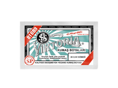 Viktoria Kumaş Boyası 35 Cam Göbeği Renk - 1