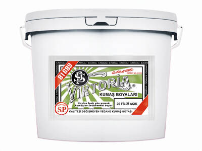 Viktoria Kumaş Boyası 36 Filizi Açık Renk 5 Kg - 1