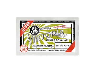 Viktoria Kumaş Boyası 37 Filizi Koyu Renk - 1