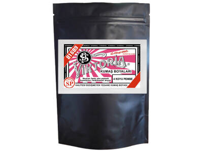 Viktoria Kumaş Boyası 4 Koyu Pembe Renk 1 Kg - 1