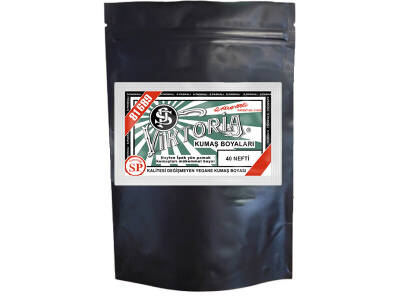 Viktoria Kumaş Boyası 40 Nefti Renk 1 Kg - 1