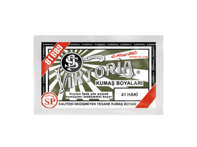 Viktoria Kumaş Boyası 41 Haki Renk - 1