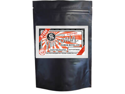 Viktoria Kumaş Boyası 44 Portakal Renk 1 Kg - 1