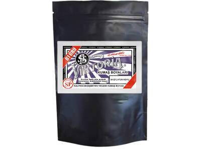 Viktoria Kumaş Boyası 54 Eflatun Koyu Renk 1 Kg - 1