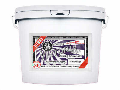 Viktoria Kumaş Boyası 55 Menekşe Renk 5 Kg - 1