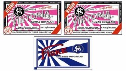 Viktoria Kumaş Boyası 6 Ateşi Pembe Renk 2 Adet + Fiske Sabitleme İlacı - 