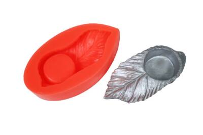 Yaprak Mumluk Silikon Kalıbı MUM-16 - 2