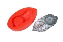 Yaprak Mumluk Silikon Kalıbı MUM-16 - 