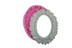 Yapraklı Çerçeve Silikon Kalıbı ÇE-88 - 