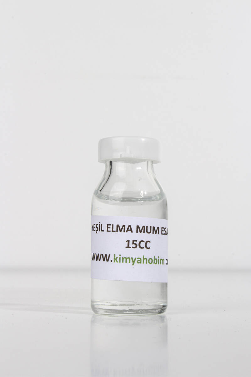 Yeşil Elma Mum Esansı 15cc - 1