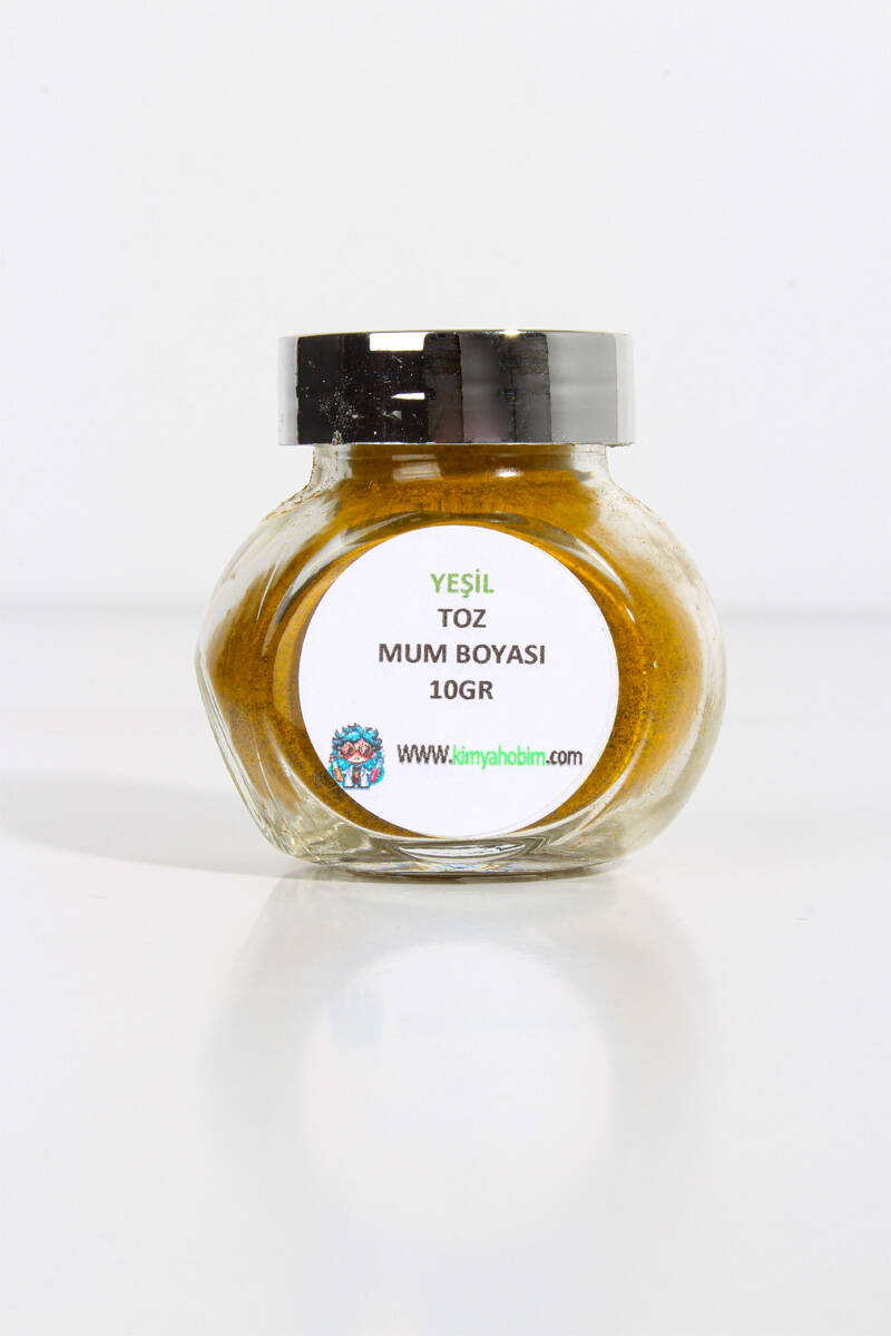 Yeşil Toz Mum Boyası 10GR - 1