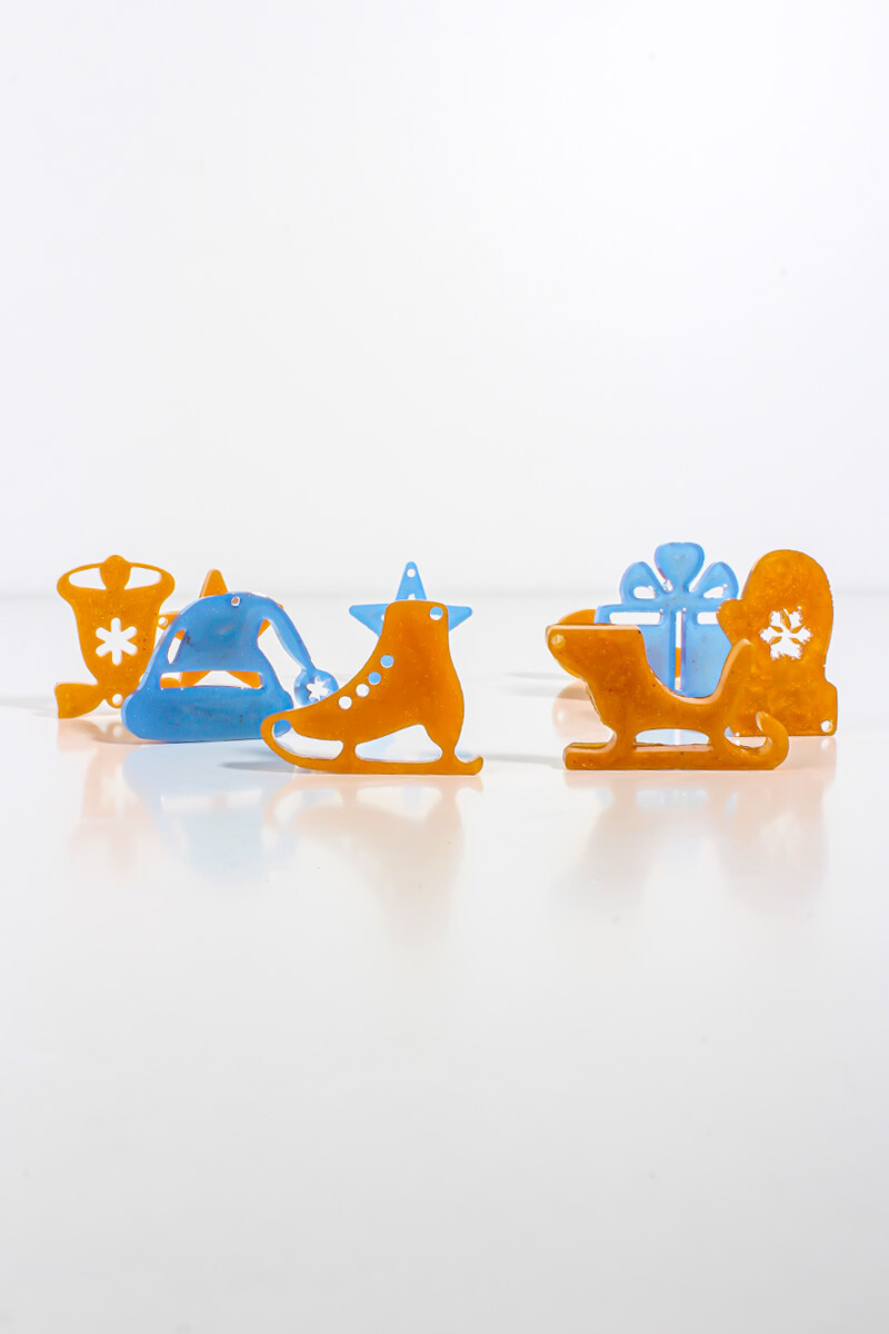 Yılbaşı Figürü Epoksi Silikon Kalıbı KHE766 - 