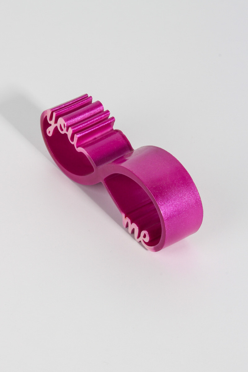 You Me Yazı Detaylı Sukulent Beton Taş Tozu Silikon Kalıbı KHB103 - 2