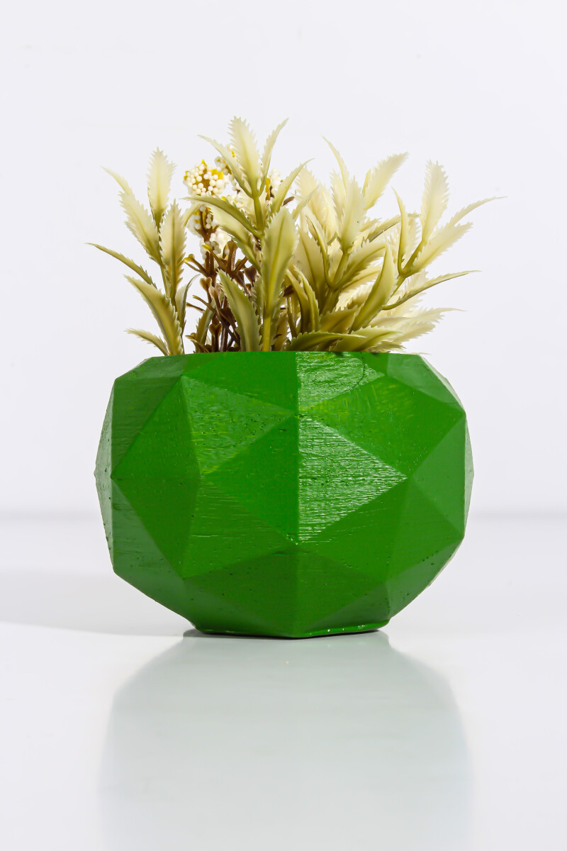 Geometrik Sukulent Beton Taş Tozu Silikon Kalıbı KHB50 - 