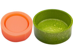 Yuvarlak Kase Mumluk Beton Taş Tozu Silikon Kalıbı KHM230 - 