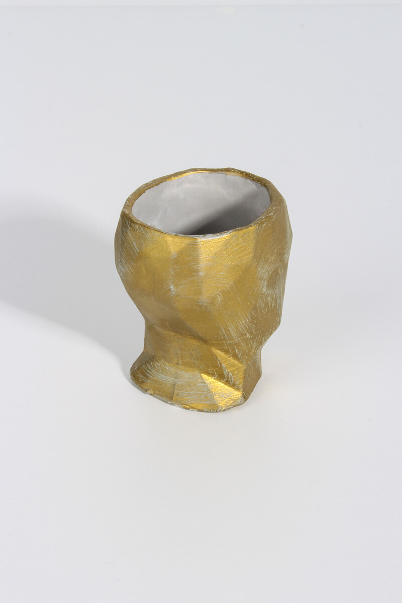 Geometrik Yüz Beton Taş Tozu Silikon Kalıbı KHB48 - 3