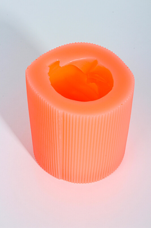 Yüz Detaylı Dekoratif Sukulent Beton Saksı Silikon Kalıbı KHB116 - 3